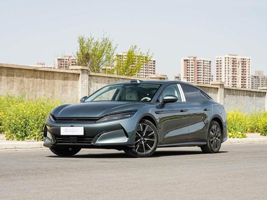 Qualité  2025 Powerful Han L BYD Electric Vehicle with Max Power 500 KW and Leather Rudder 1000V High Voltage Fast Charging usine
