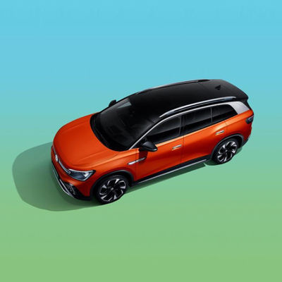 Petit prix tout neuf de kilomètrage SUV de voitures entièrement électriques de gauche de Volkswagen ID6 Crozz 0km long