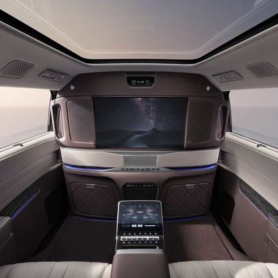VTT électrique Denza D 9 EV à double moteur 7 places Luxe intérieur confort VTT VÉHIQUE AUTO ELÉCTRIQUE