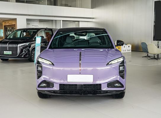 202/253 KW Motor Hongqi Limousine Voiture électrique avec une vitesse maximale de 200 Km/h et une longueur de 4925 mm